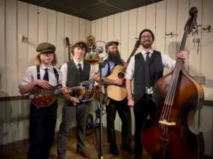 Bird Mountain String Band performing at the Old Firehouse - Sept 26