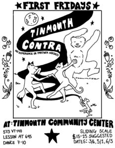 Tinmouth Contra Dance - 1st Friday of each month.